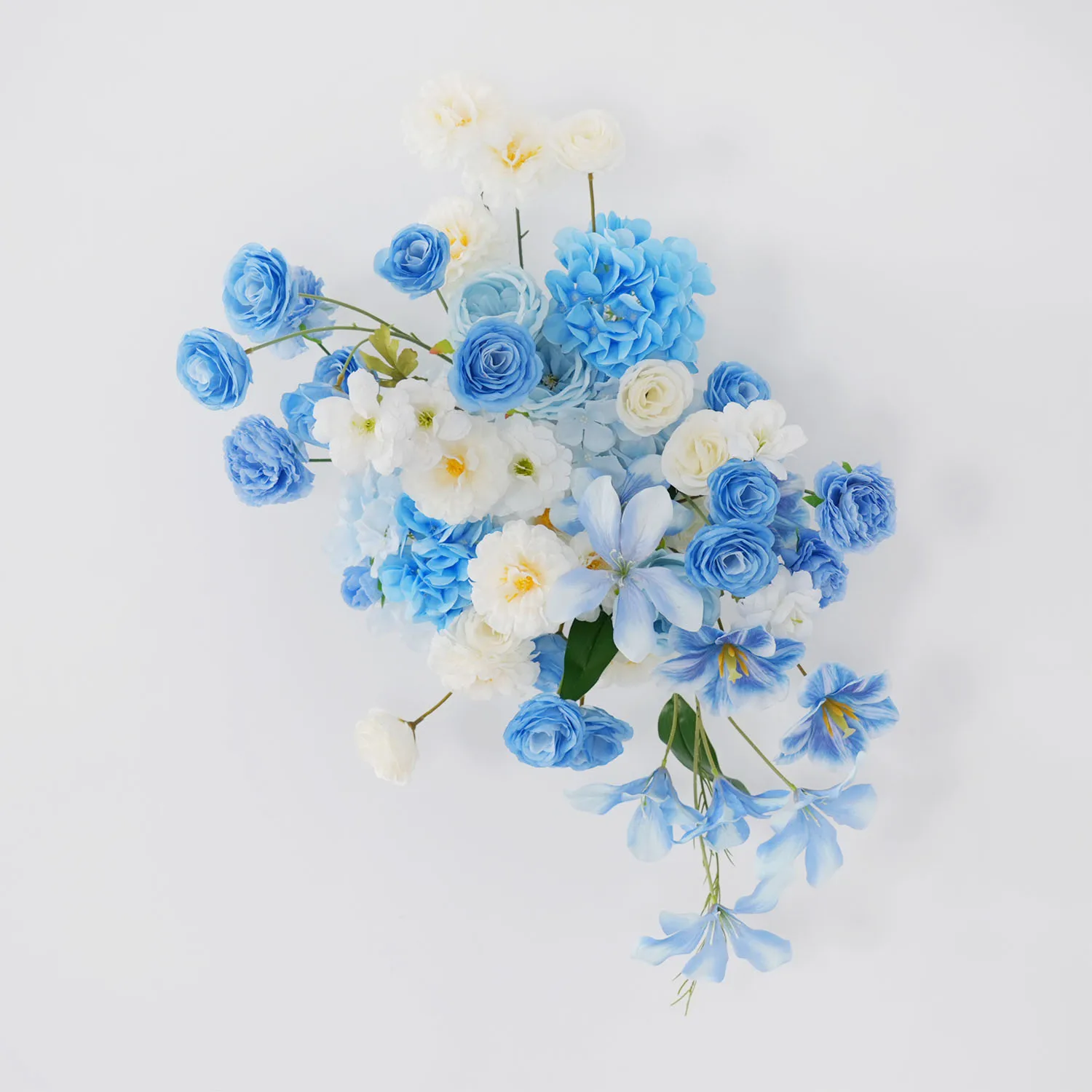 Uflower Blue Series Artificial Flower Wedding Backdrop Arch Decor Flower Arrangement Flower Ball Road Lead Floor Flower Row
Uflower Blue Series Artificial Flower Wedding Backdrop Arch Decor Flower Arrangement Flower Ball Road Lead Floor Flower Row