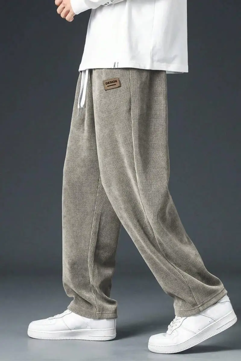 new style Men's corduroy loose European size hanging multi-functional casual straight leg pants, suitable for daily travel
new style Men's corduroy loose European size hanging multi-functional casual straight leg pants, suitable for daily travel