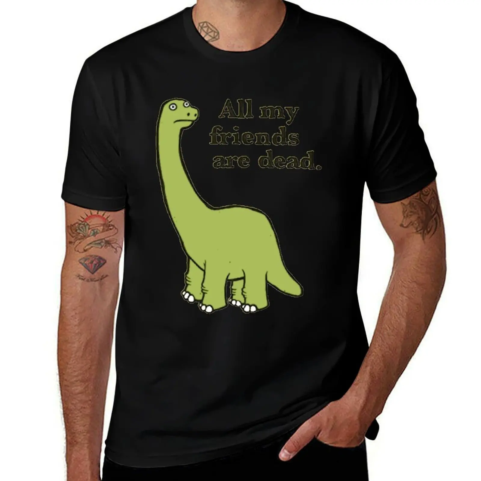 All My Friends are Dead Dinosaur T-Shirt Casual Work Wear T-Shirt
All My Friends are Dead Dinosaur T-Shirt Casual Work Wear T-Shirt