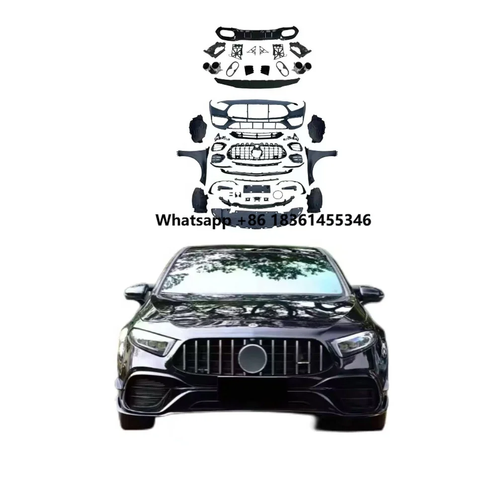 For a Class W177 Hatchback Sport or Normal Upgrade A45s Wide Body Kit Front and Rear Bumper High Quality Body Kit
For a Class W177 Hatchback Sport or Normal Upgrade A45s Wide Body Kit Front and Rear Bumper High Quality Body Kit
