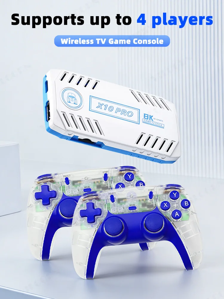 EmuELEC Game System 4K HD Retro Game Console X10 PRO, Built-in Games for PSP/PS1/N64, Plug and Play Video Game Stick for TV
EmuELEC Game System 4K HD Retro Game Console X10 PRO, Built-in Games for PSP/PS1/N64, Plug and Play Video Game Stick for TV