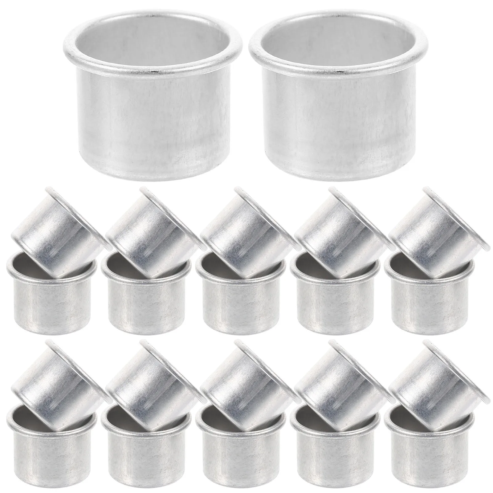 50pcs Aluminum Cups Silver Beeswax Taper Holders Tea Light Containers Bulk Candlestick Inserts Practical Use
50pcs Aluminum Cups Silver Beeswax Taper Holders Tea Light Containers Bulk Candlestick Inserts Practical Use
