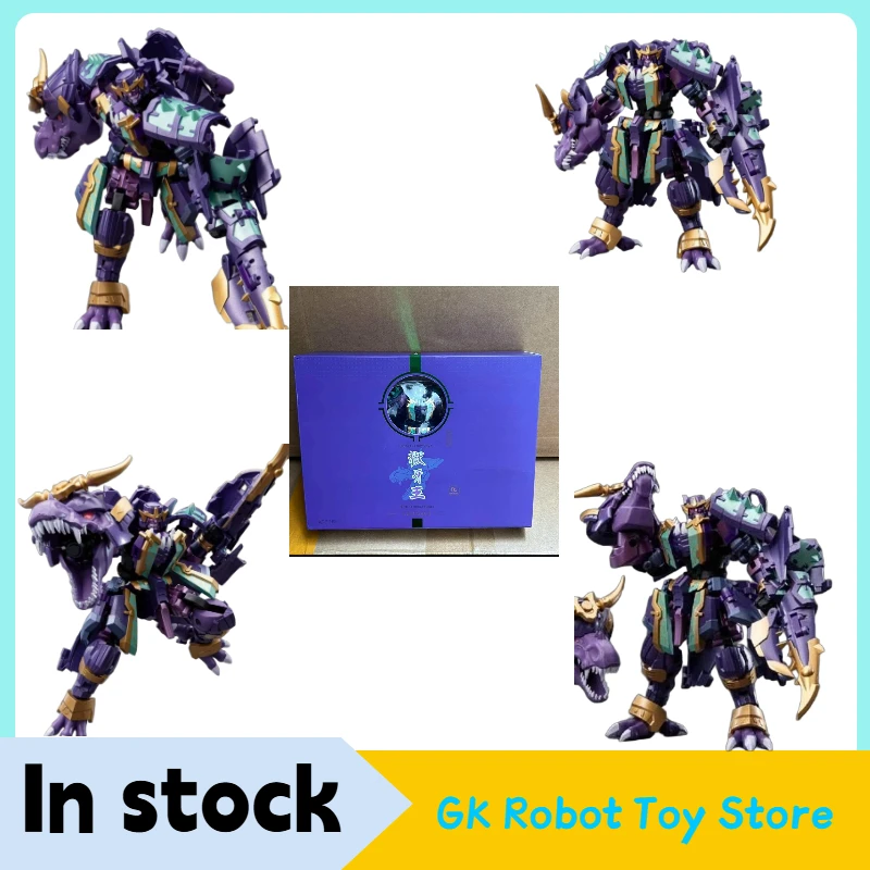 Transformed Toy Tyrannosaurus Rex EX-77 Samurai Version Movable Humanoid Toy Mecha Small Scale Collection in Stock
Transformed Toy Tyrannosaurus Rex EX-77 Samurai Version Movable Humanoid Toy Mecha Small Scale Collection in Stock