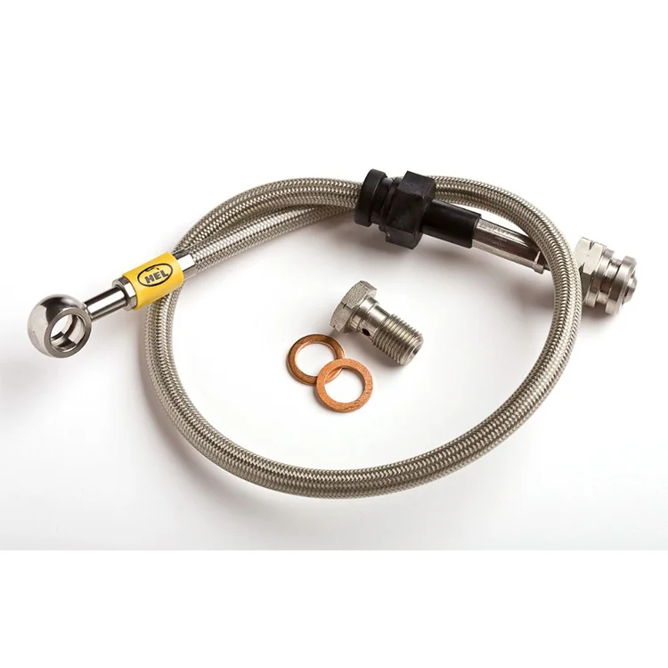 Sae J1401 AN3 1/8 Silver Black Cover PTFE Stainless Steel Braided Brake Line Hose with Brake Fitting for Car Motorcycle
Sae J1401 AN3 1/8 Silver Black Cover PTFE Stainless Steel Braided Brake Line Hose with Brake Fitting for Car Motorcycle