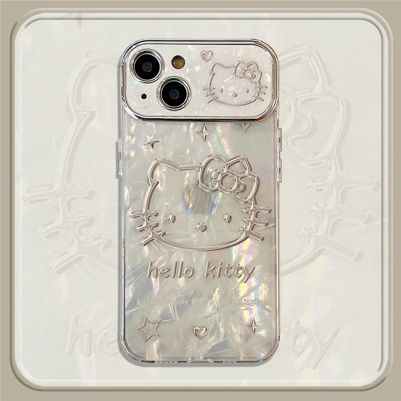 Новый Iphone15 Sanrio Kawaii Hellokitty Shell жемчужный ремешок чехол для телефона аниме мультфильм изысканные аксессуары девочка подарок на день рождения милый
Новый Iphone15 Sanrio Kawaii Hellokitty Shell жемчужный ремешок чехол для телефона аниме мультфильм изысканные аксессуары девочка подарок на день рождения милый