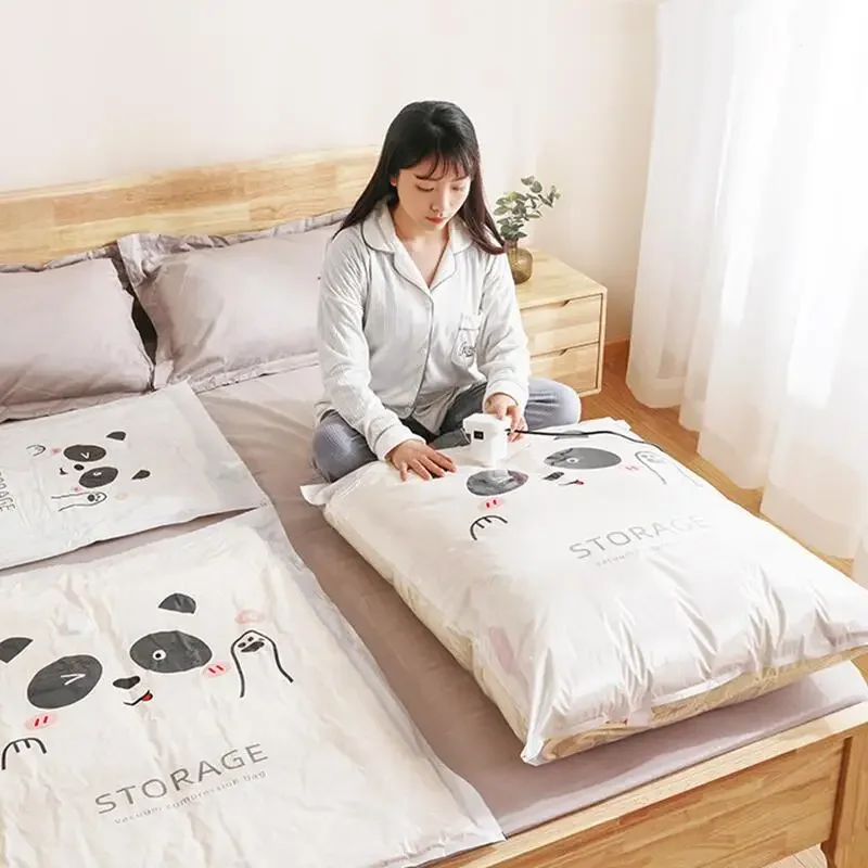 Reusable Vacuum Bag and Pump Cover for Clothes Storing Large Plastic Compression Empty Bag Travel Accessories Storage Container
Reusable Vacuum Bag and Pump Cover for Clothes Storing Large Plastic Compression Empty Bag Travel Accessories Storage Container