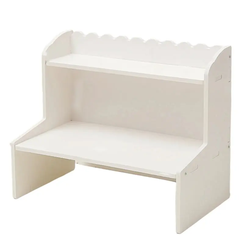 ALIM-Double-Layer Desktop Storage Rack Organizer For Cosmetics, Sundries-Dawndesslo-For Home& Garden