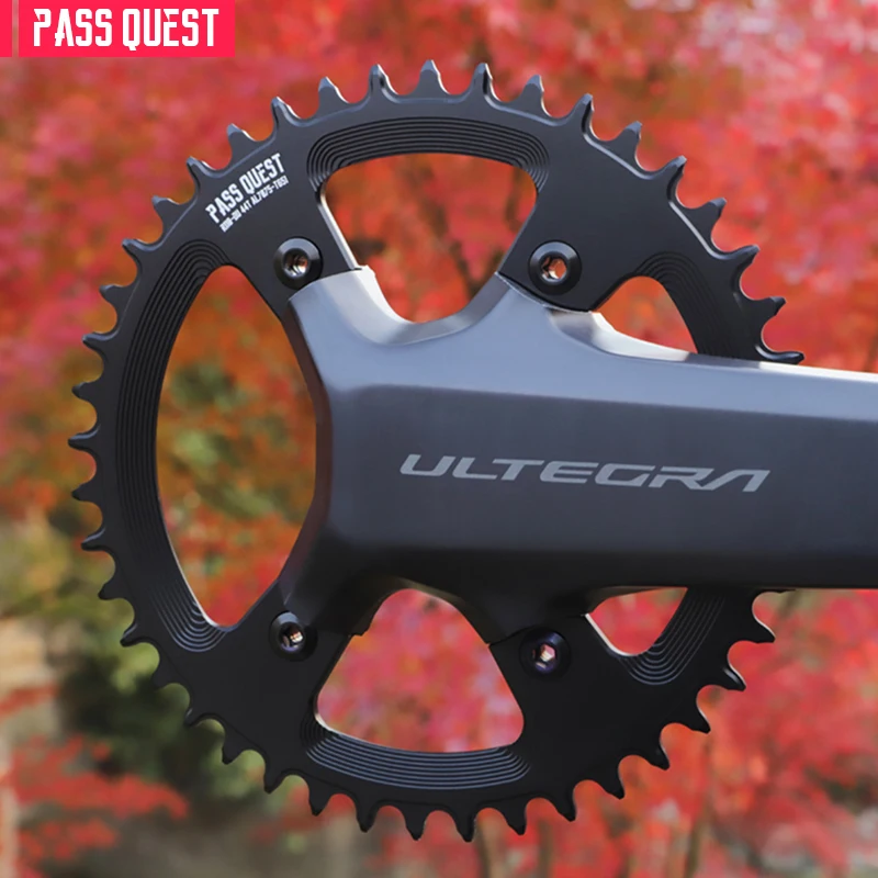 PASS QUEST R110-DU 110BCD Chainweel Road Bike Chainring for ULTEGRA R7100 R8100 CRANK Dura-ace R9200