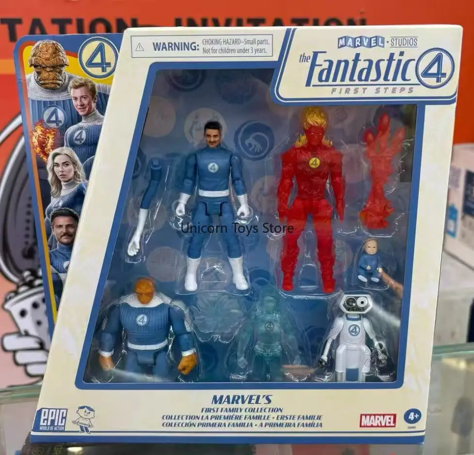 In Stock Hasbro Fantastic Four First Steps First Generation Family Pack Hong Kong Version
In Stock Hasbro Fantastic Four First Steps First Generation Family Pack Hong Kong Version