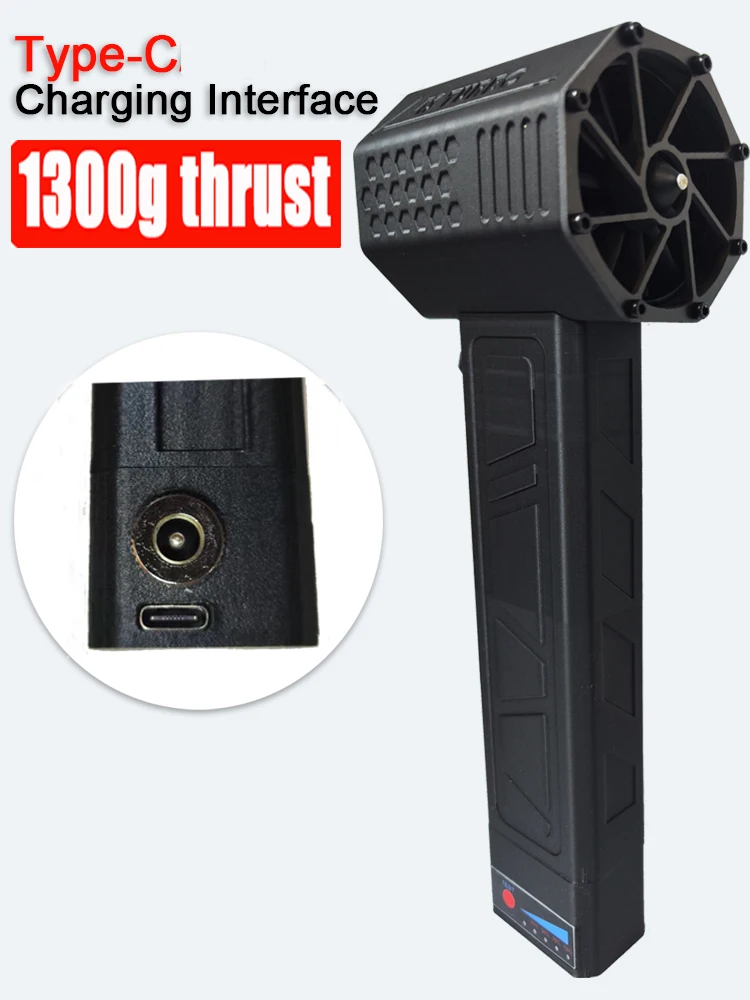 High Power Motor Turbo Jet Fan 4000mAh Turbo Jet Blower 500W Handheld Violent Fan Turbo Jet Fan 50MM Ducted Fan TYPE-C Charging
High Power Motor Turbo Jet Fan 4000mAh Turbo Jet Blower 500W Handheld Violent Fan Turbo Jet Fan 50MM Ducted Fan TYPE-C Charging