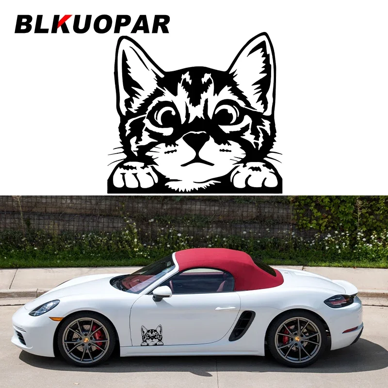 BLKUOPAR Cat Peeking Car Stickers JDM Anime Personality Decal Waterproof Laptop Motorcycle Decoration Surfboard Car Accessories
BLKUOPAR Cat Peeking Car Stickers JDM Anime Personality Decal Waterproof Laptop Motorcycle Decoration Surfboard Car Accessories