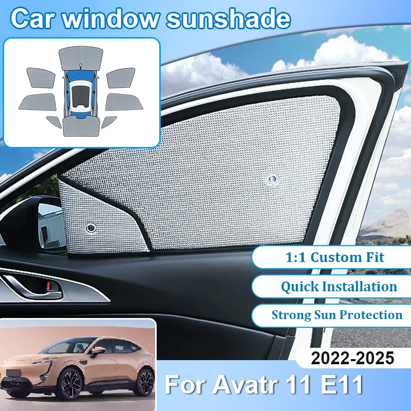 Car For Avatr 11 Accessories E11 Sun Shade 2022 2023 2024 2025 Visors Anti-UV Car Sunshade Auto Parasol Window Side Sunscreen
Car For Avatr 11 Accessories E11 Sun Shade 2022 2023 2024 2025 Visors Anti-UV Car Sunshade Auto Parasol Window Side Sunscreen