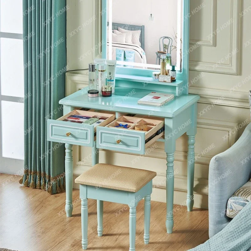 Aesthetic Vanity Table Classic Elegant Glamour Corner Vanity Table With Chair For Girls Room Meuble De Chambre FurnitureY
Aesthetic Vanity Table Classic Elegant Glamour Corner Vanity Table With Chair For Girls Room Meuble De Chambre FurnitureY
