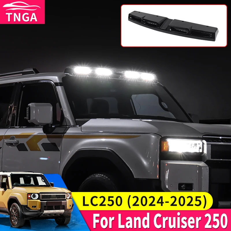 Для Land Cruiser Prado LC250 2024-2025 внедорожный светильник на крыше 1958 J250 светодиодный прожектор аксессуары для внешней модификации
Для Land Cruiser Prado LC250 2024-2025 внедорожный светильник на крыше 1958 J250 светодиодный прожектор аксессуары для внешней модификации