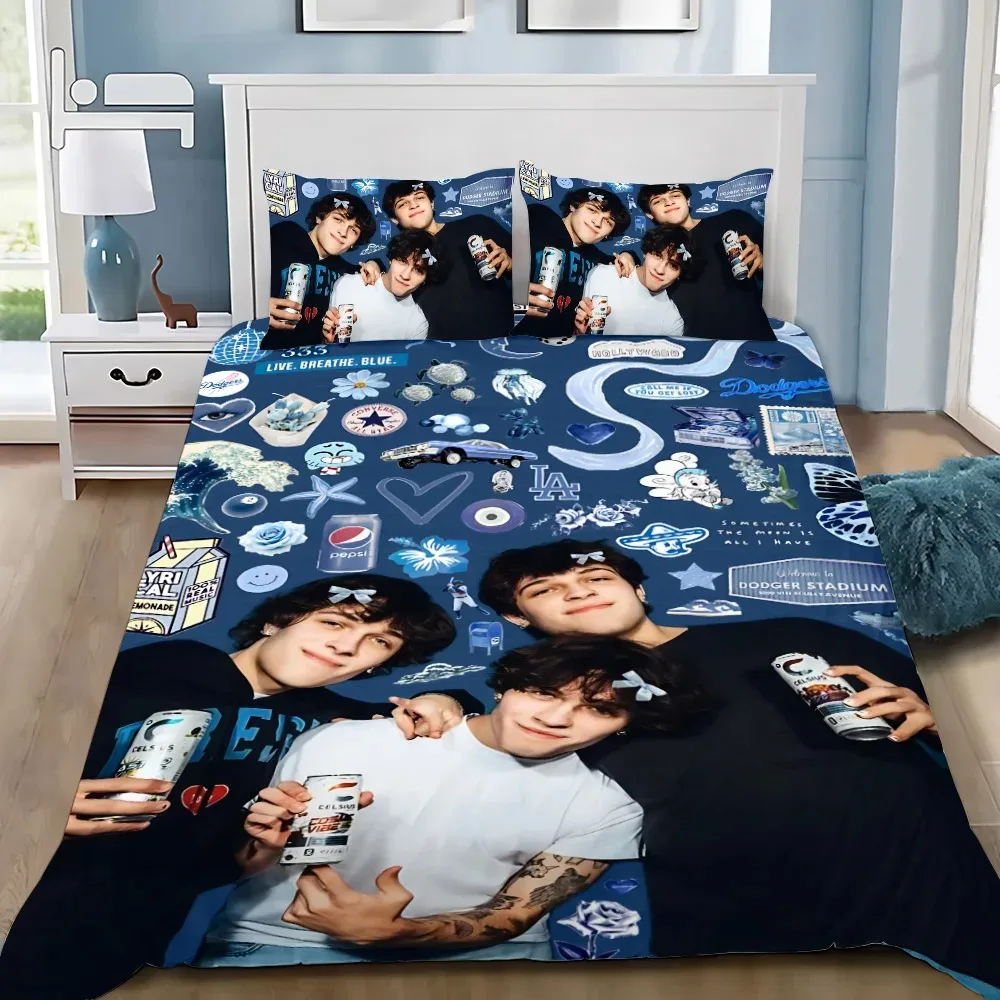 Sturniolo Triplets Duvet Cover Pillowcase Bedding Set Sturniolo Triplets Adult Boy Girl Bedroom Decoration Single Double Size
Sturniolo Triplets Duvet Cover Pillowcase Bedding Set Sturniolo Triplets Adult Boy Girl Bedroom Decoration Single Double Size