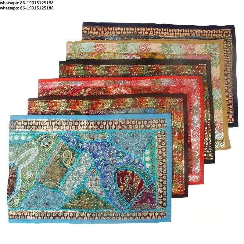 Exotic bead tablecloth hanging cloth tea flag living room bar homestay decoration heavy industry
Exotic bead tablecloth hanging cloth tea flag living room bar homestay decoration heavy industry