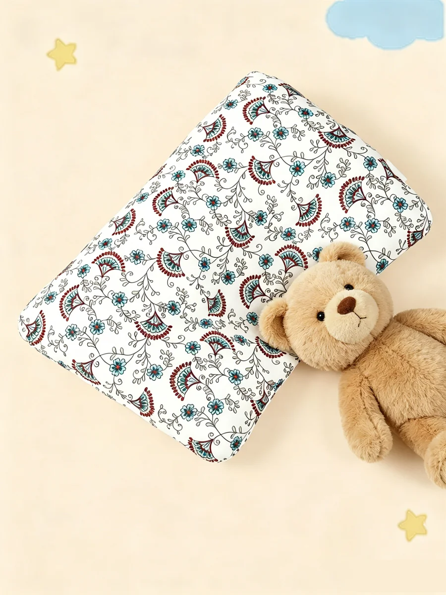 1pc Breathable Soft Comfortable Flower Print Baby Pillow
1pc Breathable Soft Comfortable Flower Print Baby Pillow