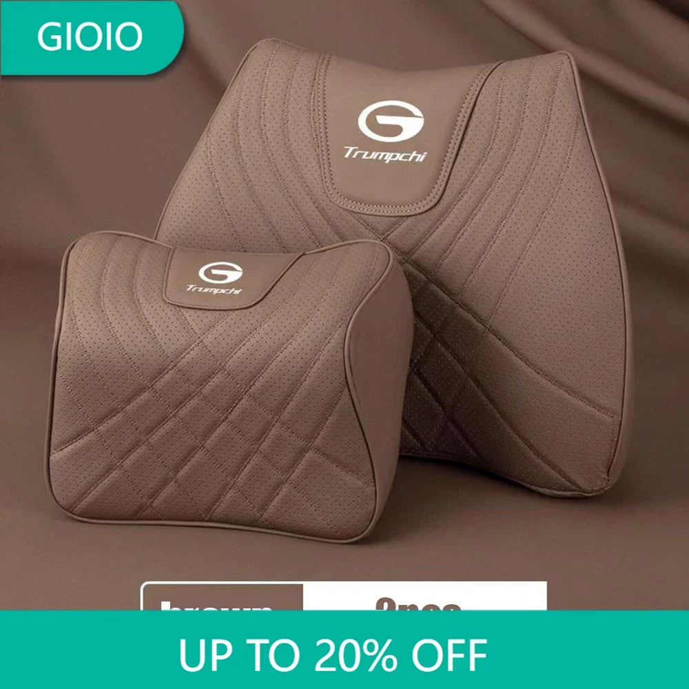  For Trumpchi GAC EMKOO 2023 2024 2025 Leather Car Headrest Seat Front Rear Seat Back Cushion Backrest Interior Accessories
For Trumpchi GAC EMKOO 2023 2024 2025 Leather Car Headrest Seat Front Rear Seat Back Cushion Backrest Interior Accessories