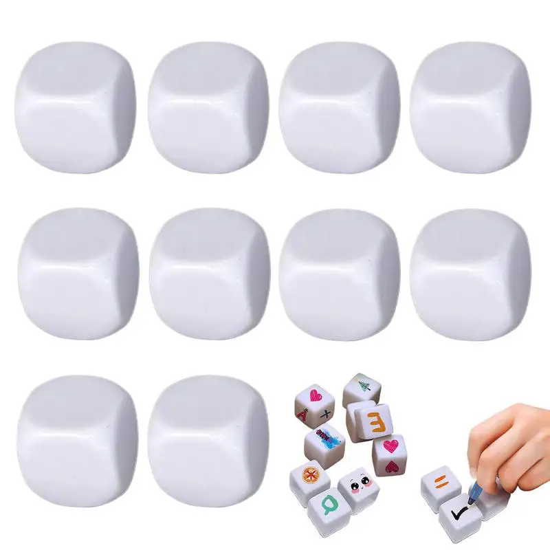 Blank Dice DIY Acrylic gonggi korean game stones set 10PCS Gonggi Jack Stone Pebbles Set for Numbers Building Blocks Making Math
Blank Dice DIY Acrylic gonggi korean game stones set 10PCS Gonggi Jack Stone Pebbles Set for Numbers Building Blocks Making Math