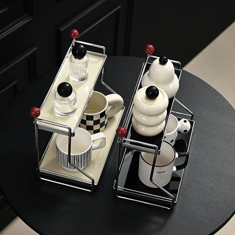 Storage Rack Metal Mug Holder Coffee Cup Holder Makeup Organizer Bathroom Storage Shelf Desktop Cosmetic Storage Shelf
Storage Rack Metal Mug Holder Coffee Cup Holder Makeup Organizer Bathroom Storage Shelf Desktop Cosmetic Storage Shelf