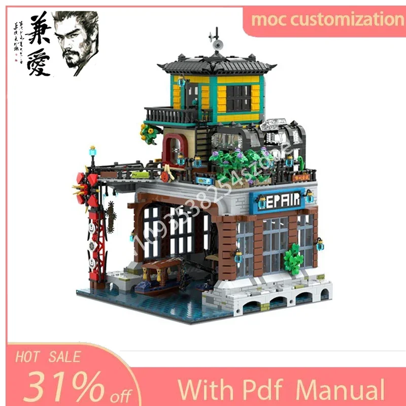 3239 шт. Moc Ninjago город архитектура модель строительные блоки DIY творческая сборка кирпичи детский праздничный подарок
3239 шт. Moc Ninjago город архитектура модель строительные блоки DIY творческая сборка кирпичи детский праздничный подарок