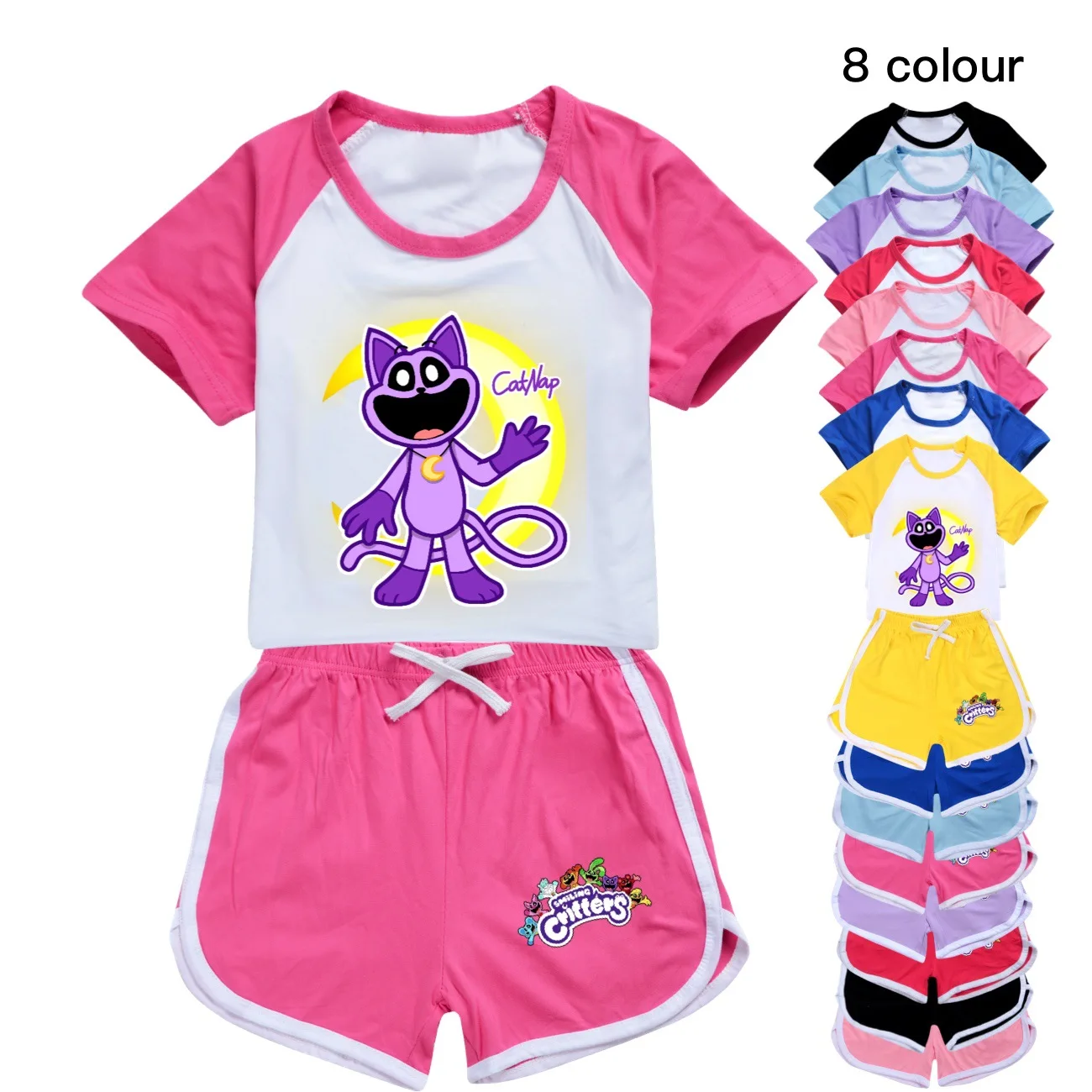 NEW Smiling Critters 100-160 Children's T-shirt Outing Comfort Shorts Sports Suit Children's Clothing Kids Clothes
NEW Smiling Critters 100-160 Children's T-shirt Outing Comfort Shorts Sports Suit Children's Clothing Kids Clothes