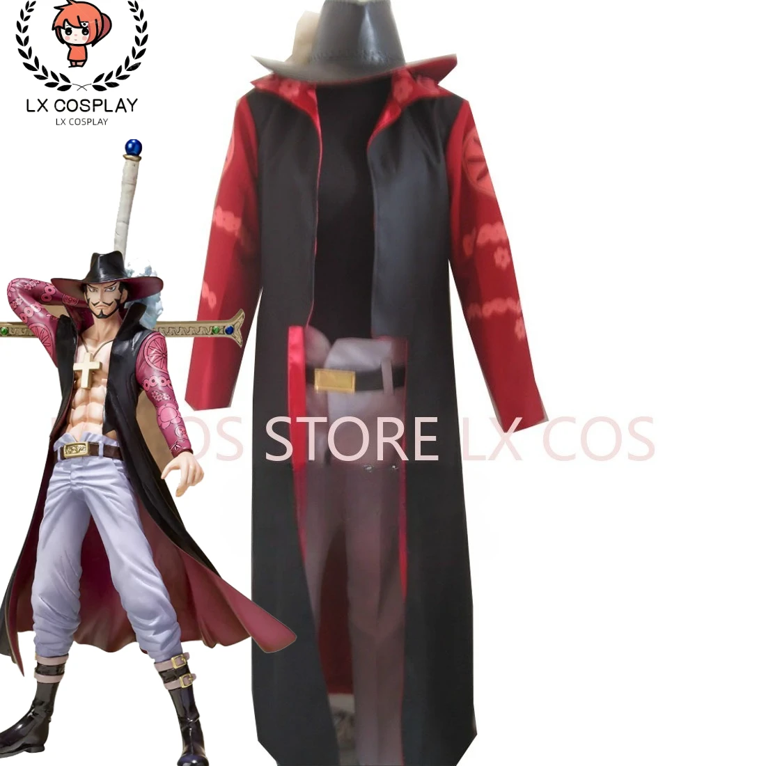 Mihawk Cosplay Costume Only Halloween Costume
Mihawk Cosplay Costume Only Halloween Costume