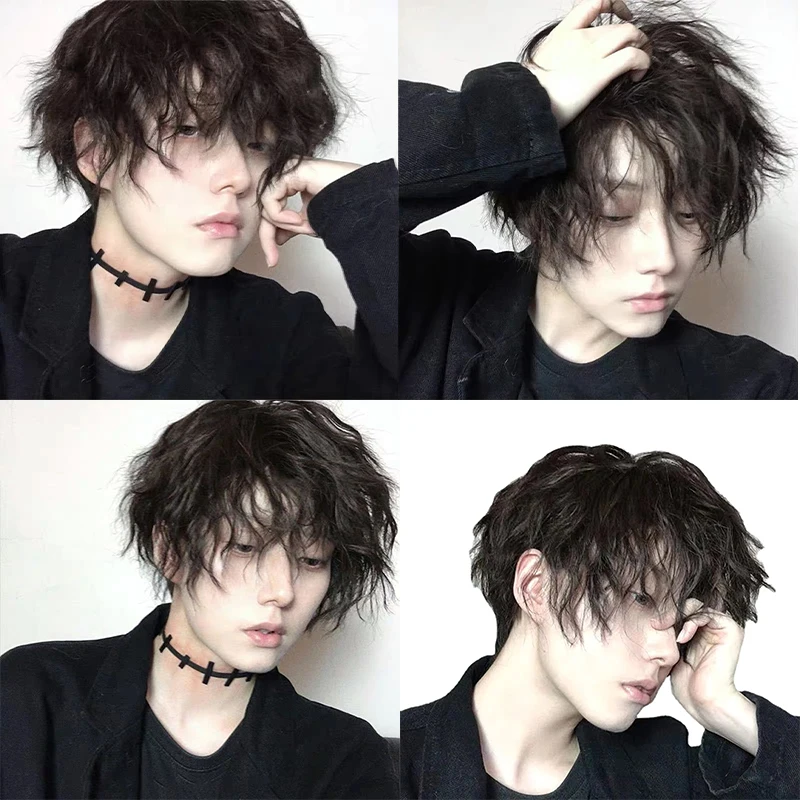 Synthetic wig men's short curly hair anime wig cosplay heat-resistant fluffy wig suitable for Halloween wear
Synthetic wig men's short curly hair anime wig cosplay heat-resistant fluffy wig suitable for Halloween wear