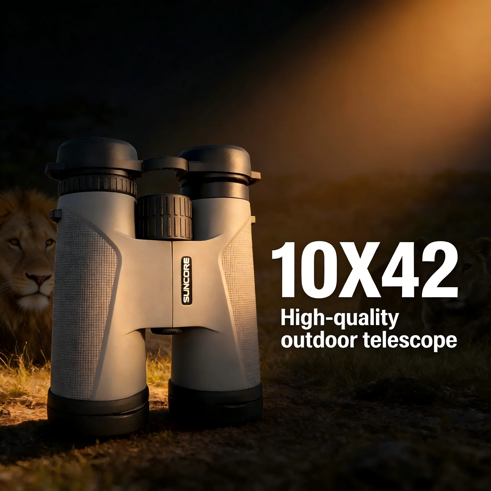 SUNCORE 10X42 High-Definition Binoculars for Bird Watching Sightseeing Concerts Durable Clear Optical Glass Magnification
SUNCORE 10X42 High-Definition Binoculars for Bird Watching Sightseeing Concerts Durable Clear Optical Glass Magnification