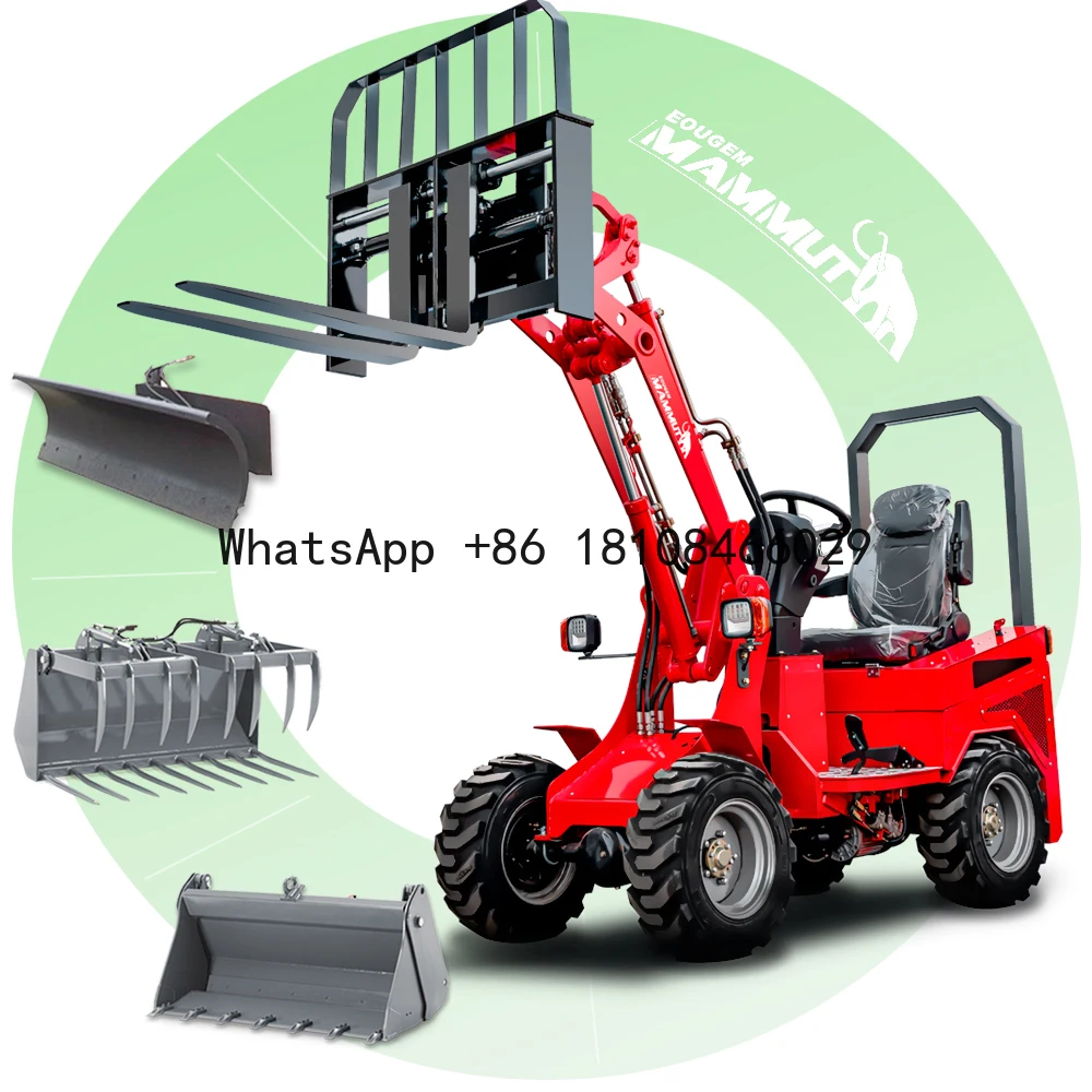 Ce Epa4 Euro5 MAMMUT WLE06 Wheel Loader Factory Direct Sale 0.3t 0.4t 0.5t Earth Moving Mini Electric Wheel Loader Hydraulic
Ce Epa4 Euro5 MAMMUT WLE06 Wheel Loader Factory Direct Sale 0.3t 0.4t 0.5t Earth Moving Mini Electric Wheel Loader Hydraulic