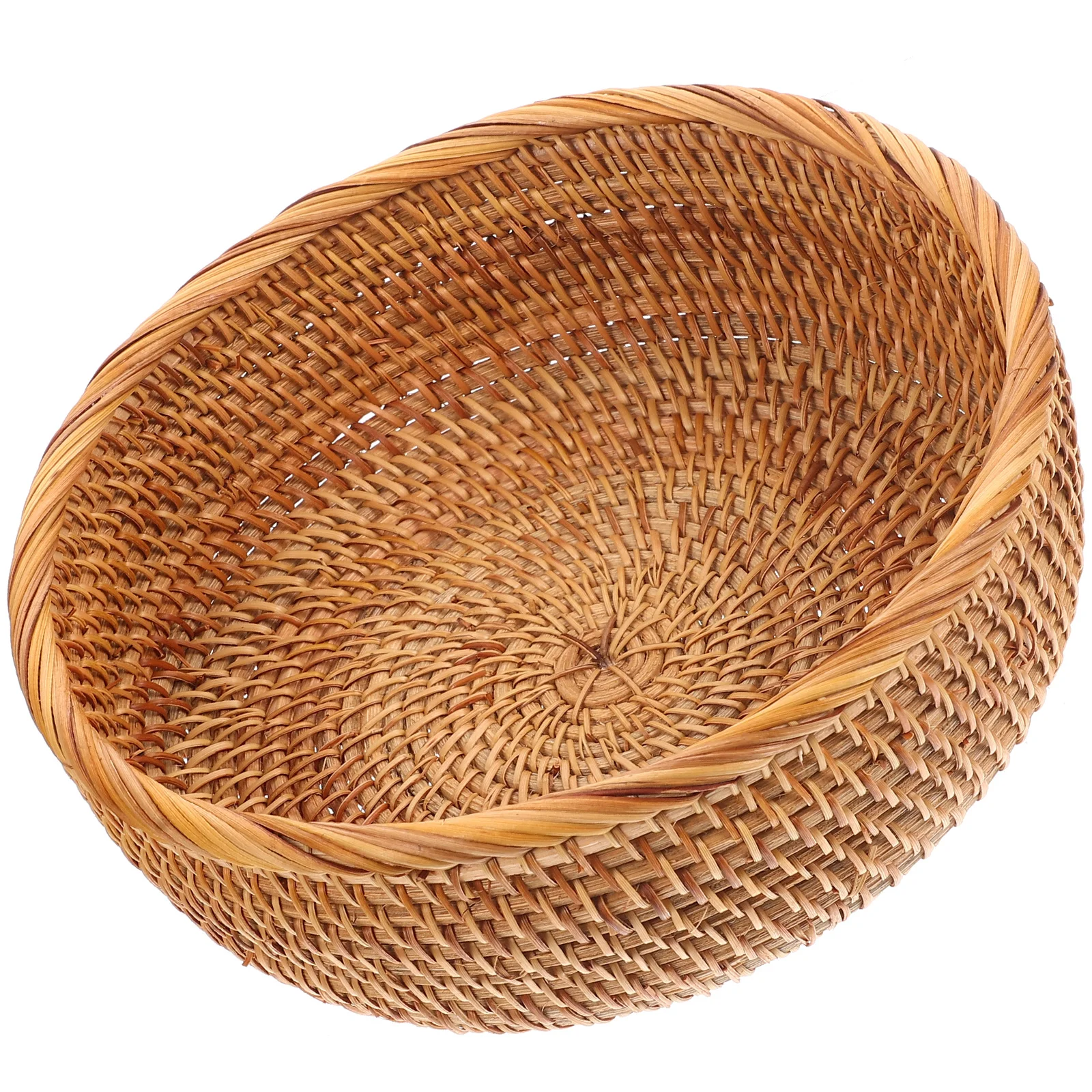 Handcrafted Rattan Storage Basket Woven Fruit Bread Holder Natural Kitchen Organizer Multi-Function Sundries Basket for Living
Handcrafted Rattan Storage Basket Woven Fruit Bread Holder Natural Kitchen Organizer Multi-Function Sundries Basket for Living