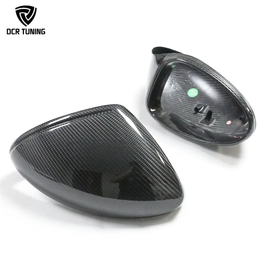 RHD Door Side Mirror Cap for Porsche 718 Boxster Cayman Dry Carbon Fiber Mirror Cover Replacement 2016-2022
RHD Door Side Mirror Cap for Porsche 718 Boxster Cayman Dry Carbon Fiber Mirror Cover Replacement 2016-2022