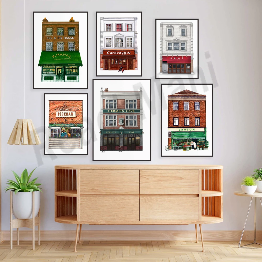 London Prints: Peckham Prince Pub, Angel Bar Art, Sophocles Bakery, Cruson Grocery, Camberwell South London Posters
London Prints: Peckham Prince Pub, Angel Bar Art, Sophocles Bakery, Cruson Grocery, Camberwell South London Posters