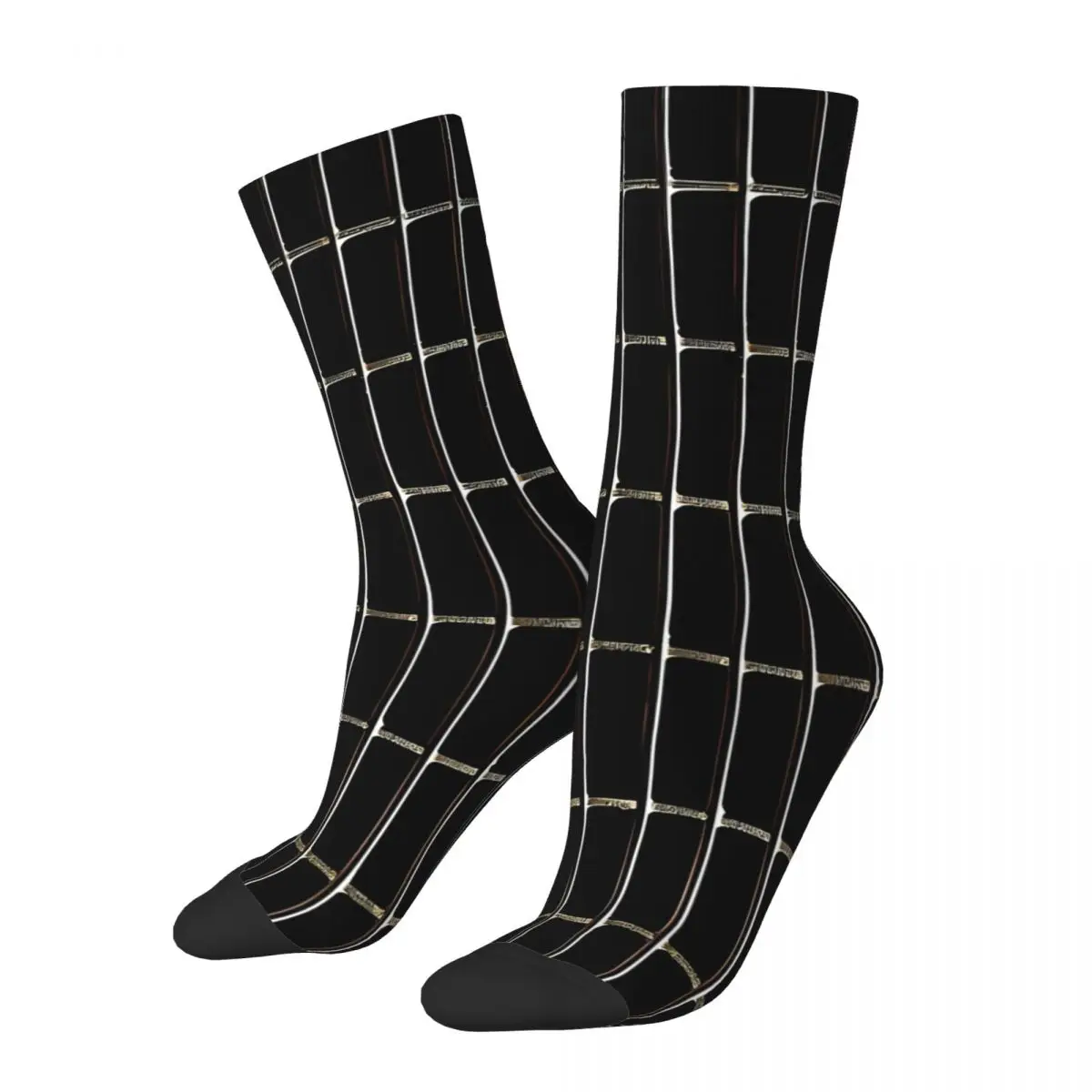 Dark Black Plaid Pattern Design Socks Male Mens Women Autumn Stockings Polyester
Dark Black Plaid Pattern Design Socks Male Mens Women Autumn Stockings Polyester