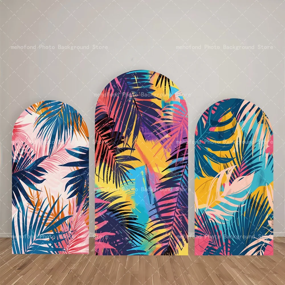 Mehofond Neon Tropical Style Art Sense Summer Arch Backdrop Palm Leaf Swimming Pool Party Birthday Party Background Decoration
Mehofond Neon Tropical Style Art Sense Summer Arch Backdrop Palm Leaf Swimming Pool Party Birthday Party Background Decoration