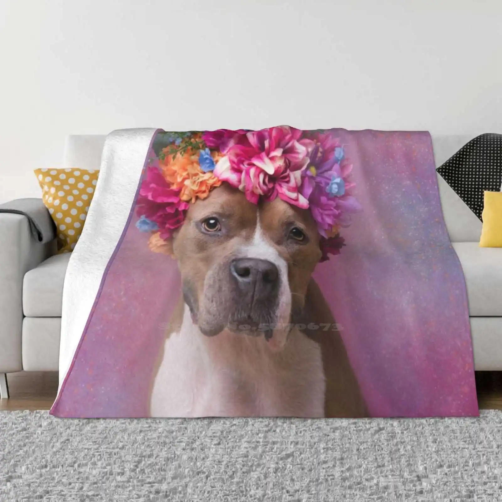 Flower Power, Alize Супер теплые мягкие одеяла на диван/кровать/путешествие Pit Bull Flowers Dog Rescue Love Flower Crown Pitbull
Flower Power, Alize Супер теплые мягкие одеяла на диван/кровать/путешествие Pit Bull Flowers Dog Rescue Love Flower Crown Pitbull
