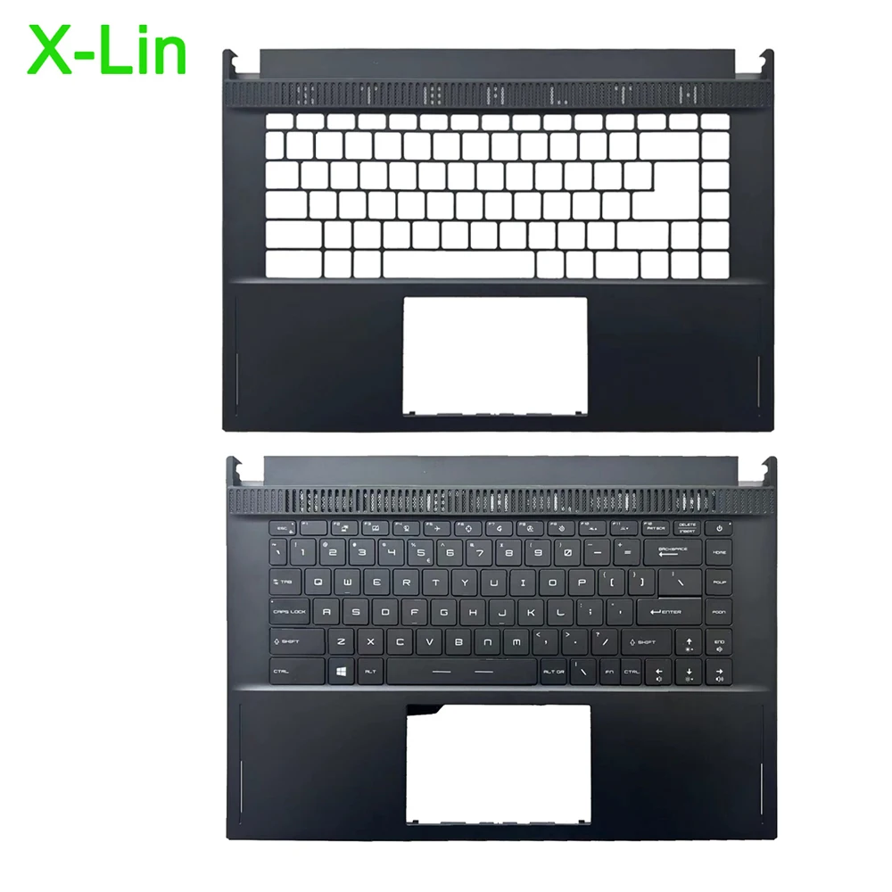 For MS Stealth 15 A13VF MS-16V6 GS67 laptop keyboard palm rest cover top upper case
For MS Stealth 15 A13VF MS-16V6 GS67 laptop keyboard palm rest cover top upper case
