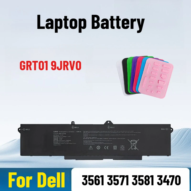 Laptop Battery for Dell Precision 3561 3571 3581 3470 GRT01 9JRV0
Laptop Battery for Dell Precision 3561 3571 3581 3470 GRT01 9JRV0