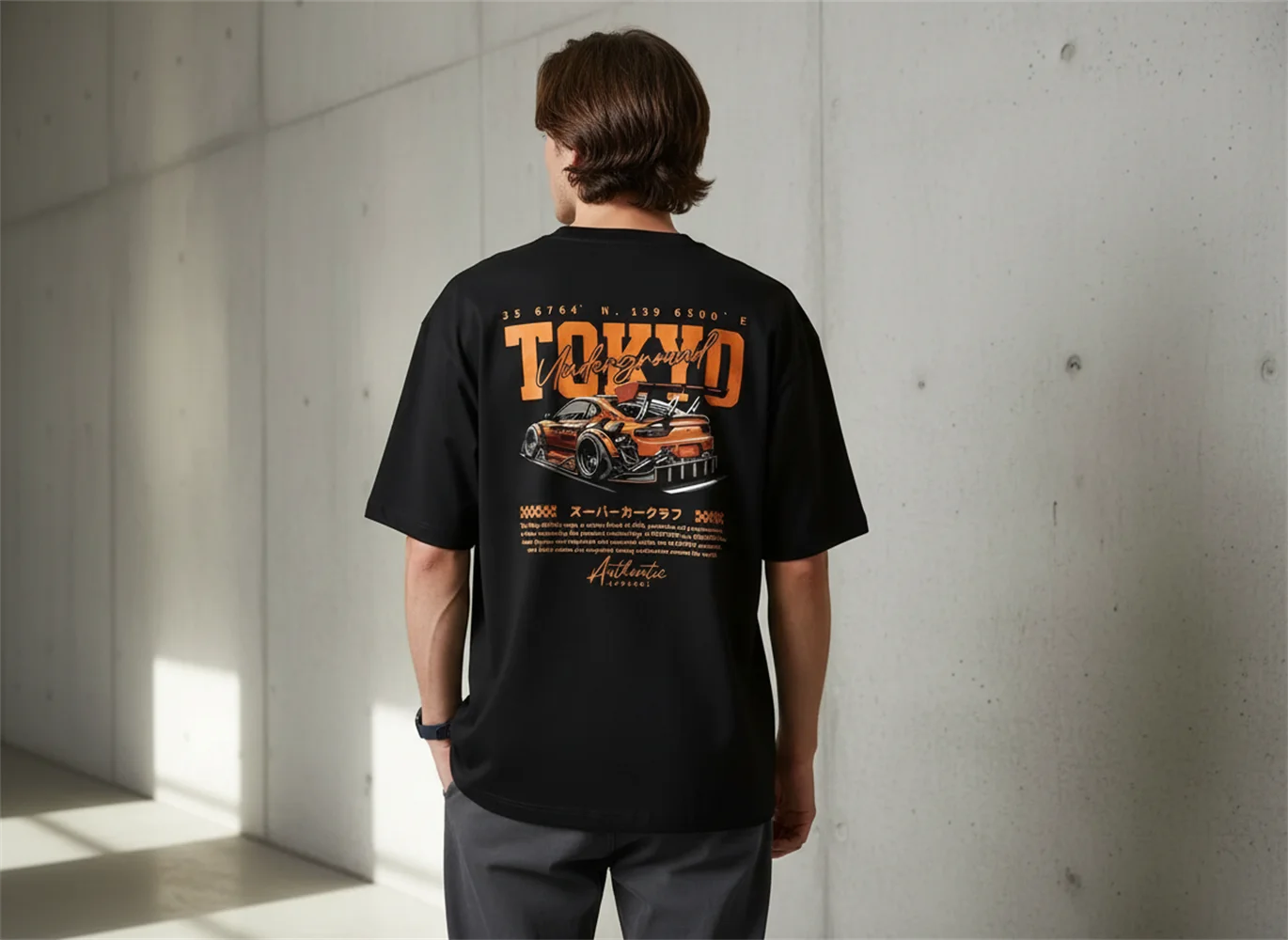 Мужская негабаритная футболка с изображением Tokyo Car JDM, уличная одежда с короткими рукавами, повседневная автомобильная мода, модный топ
Мужская негабаритная футболка с изображением Tokyo Car JDM, уличная одежда с короткими рукавами, повседневная автомобильная мода, модный топ