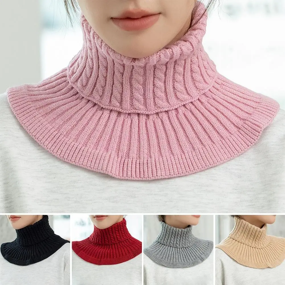 Hand Knitted Cotton Fake Collar Winter Detachable High Collars For Women Solid Color Turtleneck Dickey Collar Autumn Winter Warm
Hand Knitted Cotton Fake Collar Winter Detachable High Collars For Women Solid Color Turtleneck Dickey Collar Autumn Winter Warm