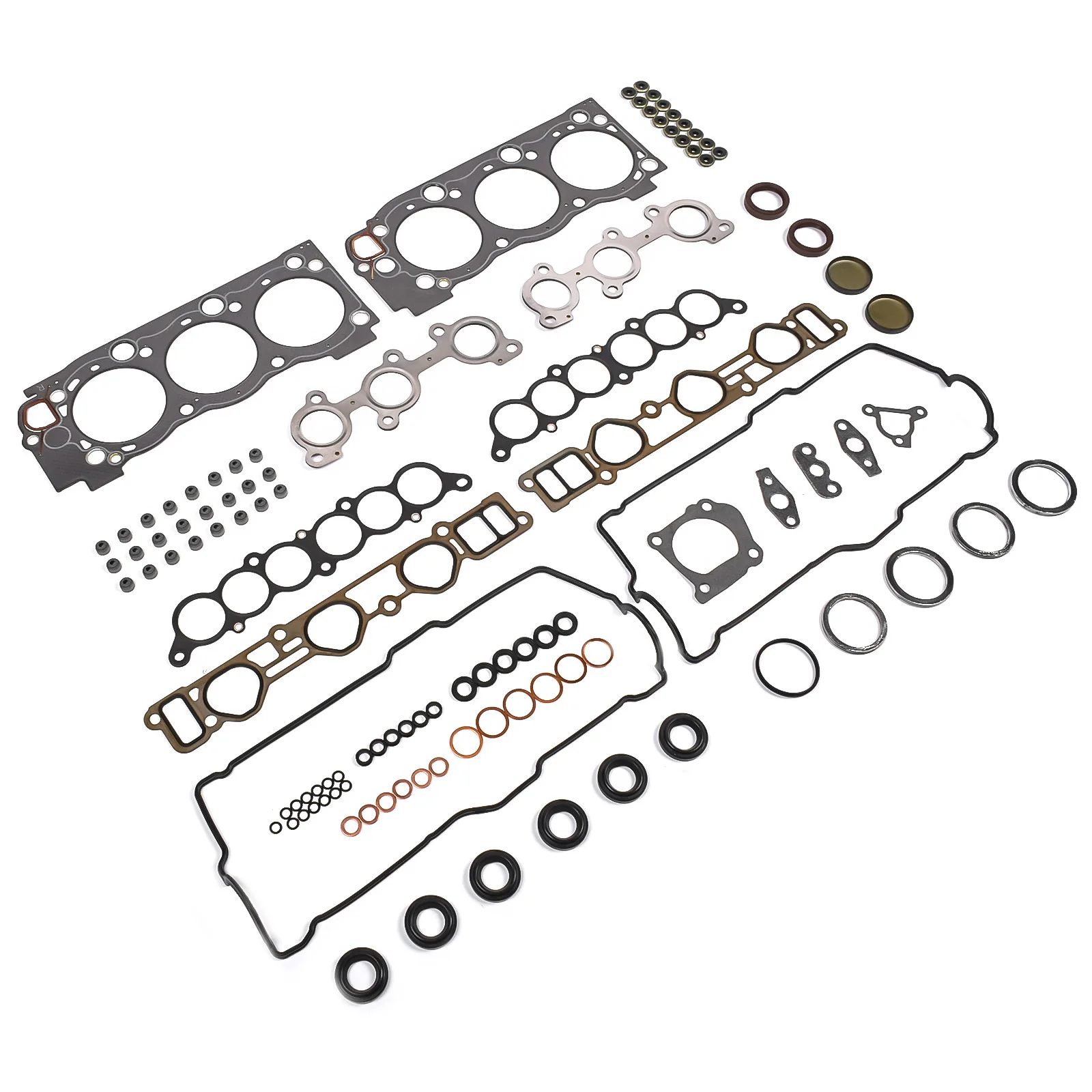 Комплект прокладок для головки AP01 для Toyota T100 Tundra 4runner Tacoma 3.4L V6 Pickup 5vzfe 1995-2004 HS9227PT-1 HS9227PT1
Комплект прокладок для головки AP01 для Toyota T100 Tundra 4runner Tacoma 3.4L V6 Pickup 5vzfe 1995-2004 HS9227PT-1 HS9227PT1