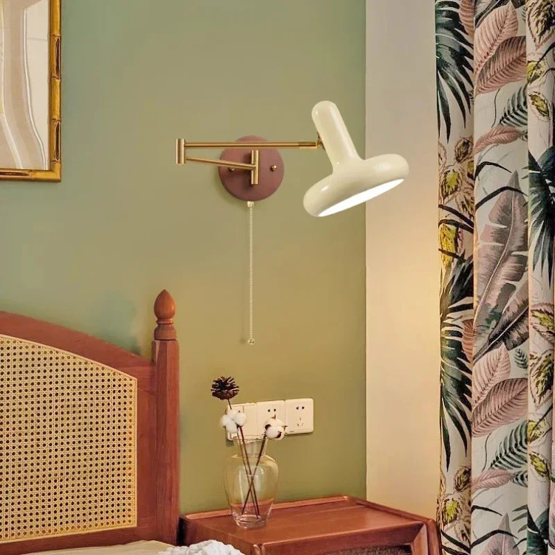 Modern Walnut Color Rocker Arm Wall Lights Wooden Bedroom Bedside Lamp Foldable Telescopic Living Room Study Reading Wall Lamps
Modern Walnut Color Rocker Arm Wall Lights Wooden Bedroom Bedside Lamp Foldable Telescopic Living Room Study Reading Wall Lamps