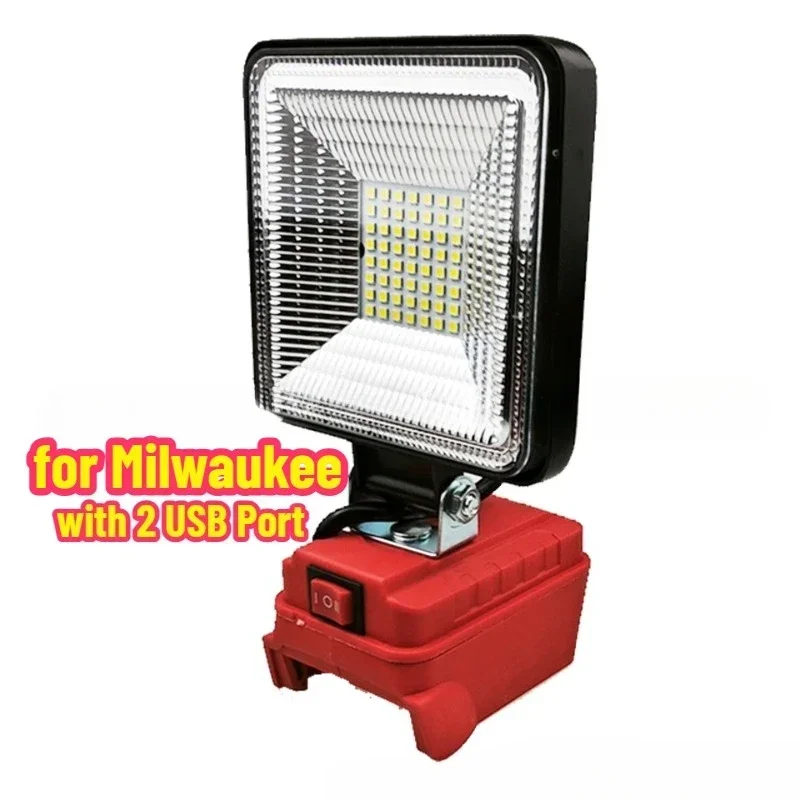 【Fast Delivery】25W LED Work Light Outdoor Flood Light With 2 USB Port For DeWalt For Milwaukee For Makita M18 18V Battery Camp
【Fast Delivery】25W LED Work Light Outdoor Flood Light With 2 USB Port For DeWalt For Milwaukee For Makita M18 18V Battery Camp