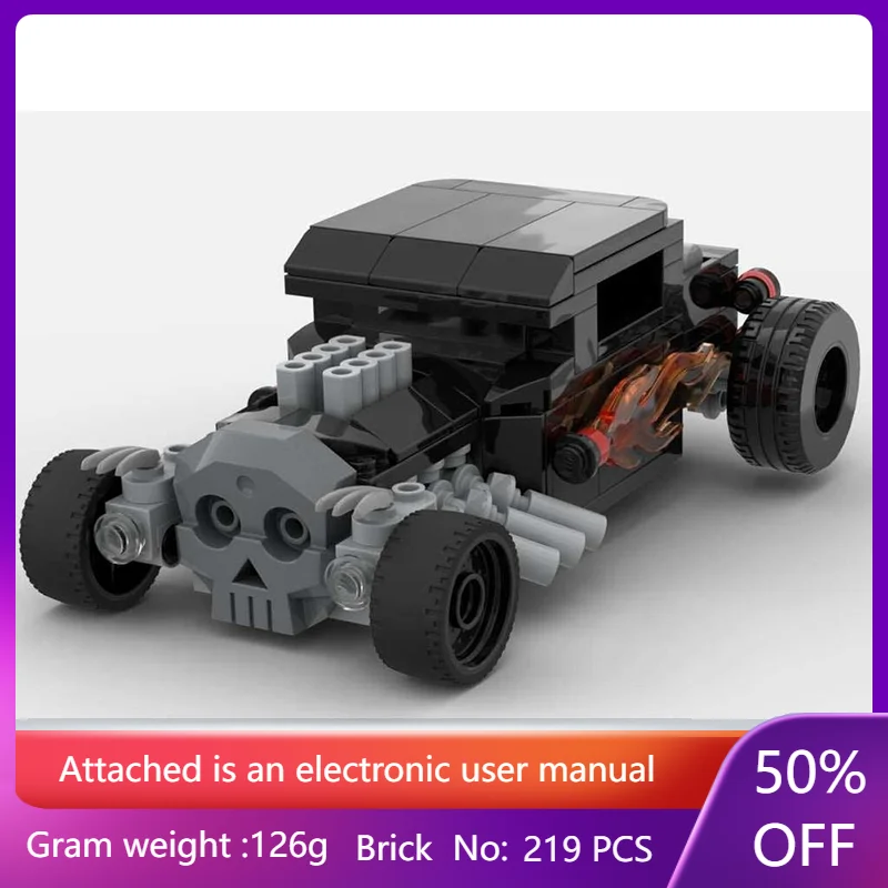 219 Parts Building Block Model MOC Car With 8 Stud Wheels Creative Christmas Gifts For Boys Adults Children
219 Parts Building Block Model MOC Car With 8 Stud Wheels Creative Christmas Gifts For Boys Adults Children
