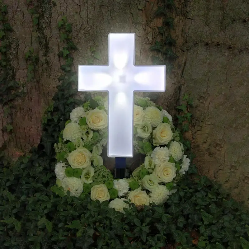 Solar Cross Stake Gravesite Garden Lights Outdoor Decorative Cross Stake Weather resistance Warm Light For Remembrance Gifts
Solar Cross Stake Gravesite Garden Lights Outdoor Decorative Cross Stake Weather resistance Warm Light For Remembrance Gifts