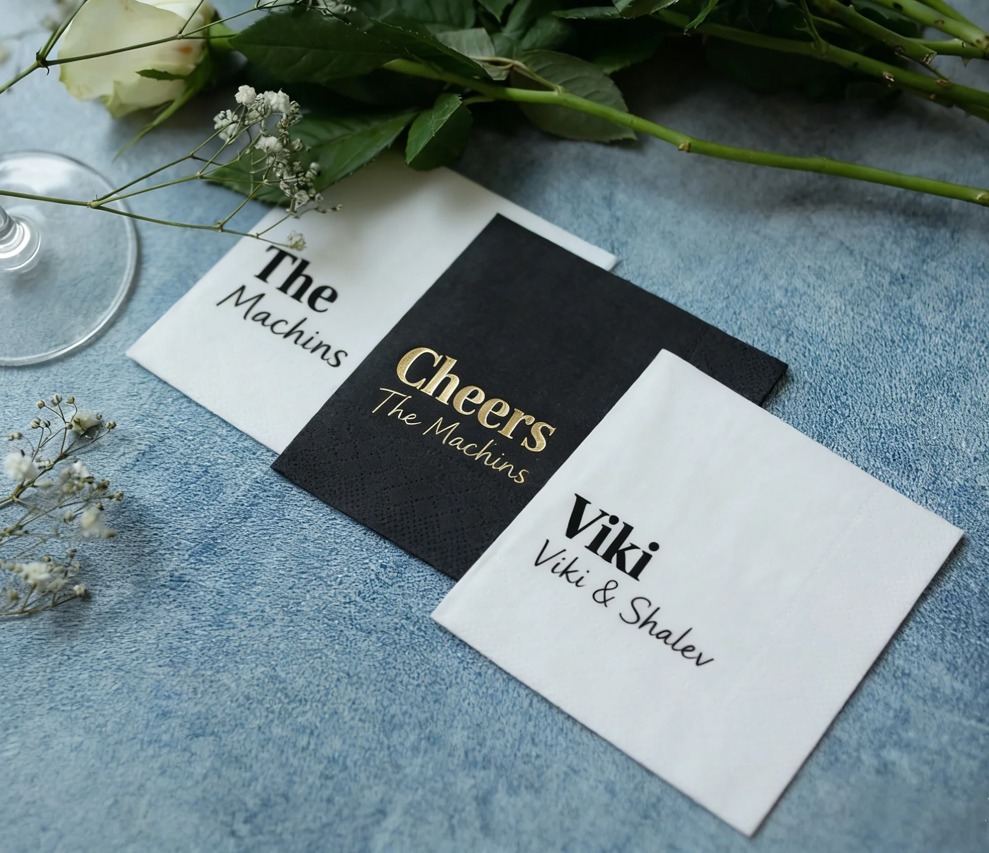 50 шт. персонализированных коктейльных салфеток с монограммой для свадебного приема, помолвки, девичника, юбилея, вечеринки, украшения стола
50 шт. персонализированных коктейльных салфеток с монограммой для свадебного приема, помолвки, девичника, юбилея, вечеринки, украшения стола