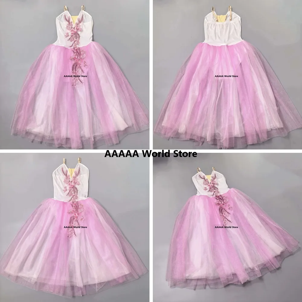 Elegant White Ballet Tutu Dress for Women Girls Cosplay Dance Costume Romantic Long Ballerina Skirt
Elegant White Ballet Tutu Dress for Women Girls Cosplay Dance Costume Romantic Long Ballerina Skirt