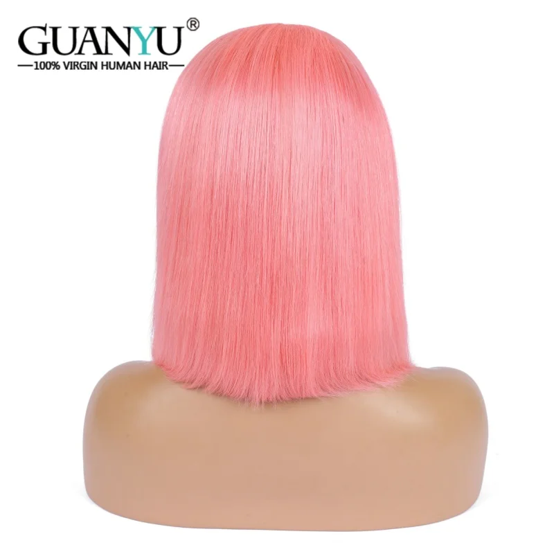 13x6 PINK Lace Front Short Bob Wig Linght Pink Straight 4x4 13x4 Lace Transparent Front Wigs Human Hair For Black Women
13x6 PINK Lace Front Short Bob Wig Linght Pink Straight 4x4 13x4 Lace Transparent Front Wigs Human Hair For Black Women