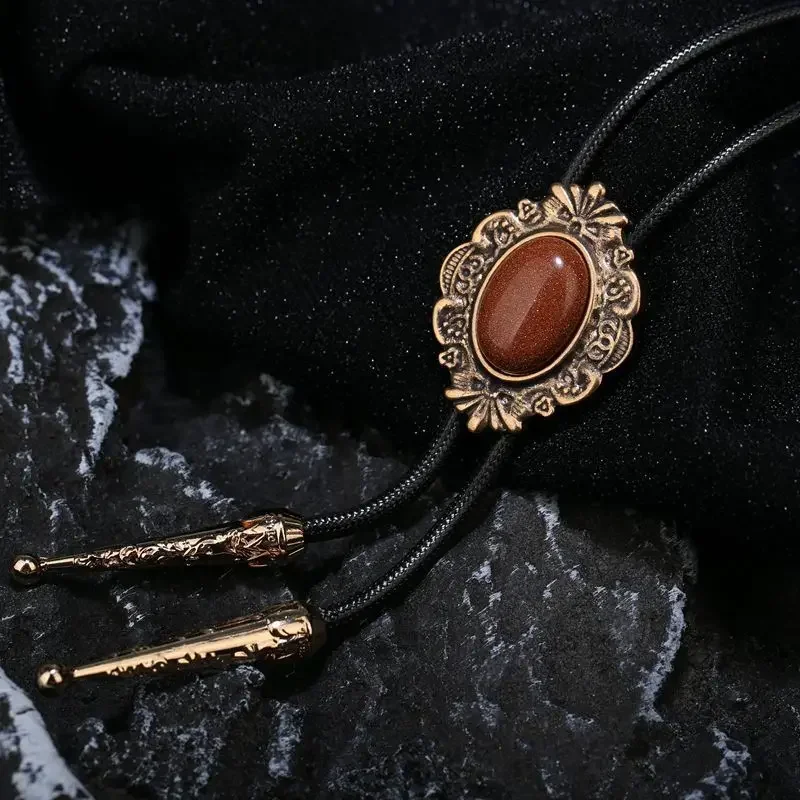 Retro Bolo Tie for Men Fashion Korean British High-end Male Suit Shirts Semi-precious Stone Bow Long Sweater Chain Necklaces
Retro Bolo Tie for Men Fashion Korean British High-end Male Suit Shirts Semi-precious Stone Bow Long Sweater Chain Necklaces