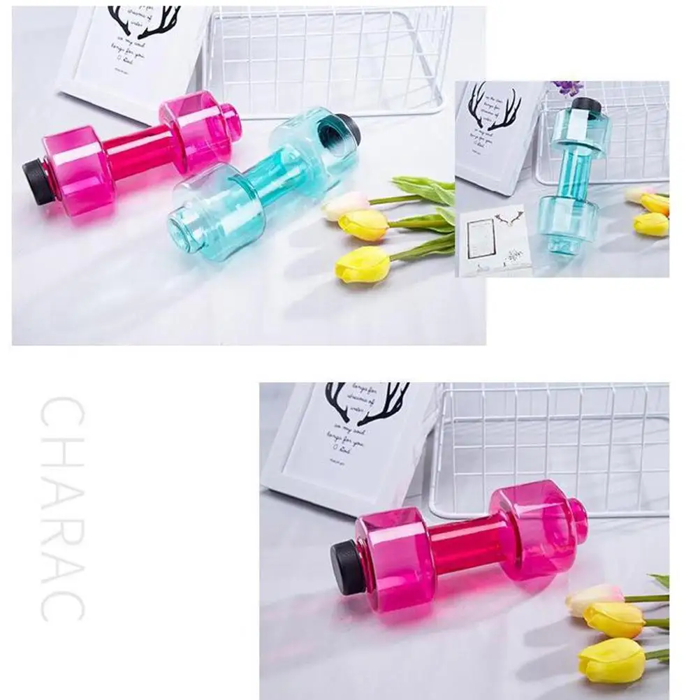 Dumbbell Sports Water Bottle Plastic Space Water Bottle Low Temperature Water Bottle for Sports Exercise Fitness (Rosy)
Dumbbell Sports Water Bottle Plastic Space Water Bottle Low Temperature Water Bottle for Sports Exercise Fitness (Rosy)